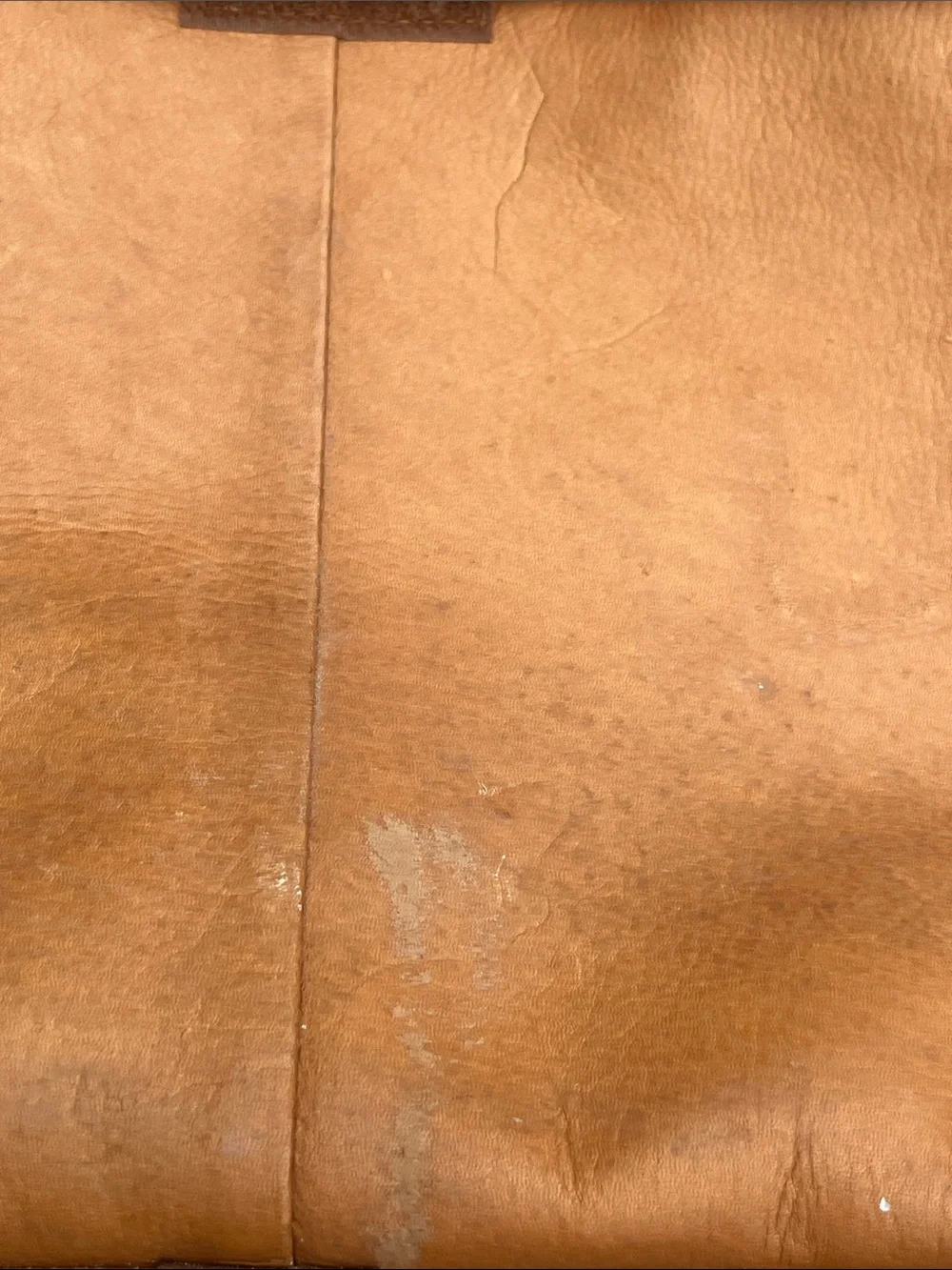 Samsonite Tan Full Grain Leather  Portfolio Briefcase Bag Versatile Messenger
